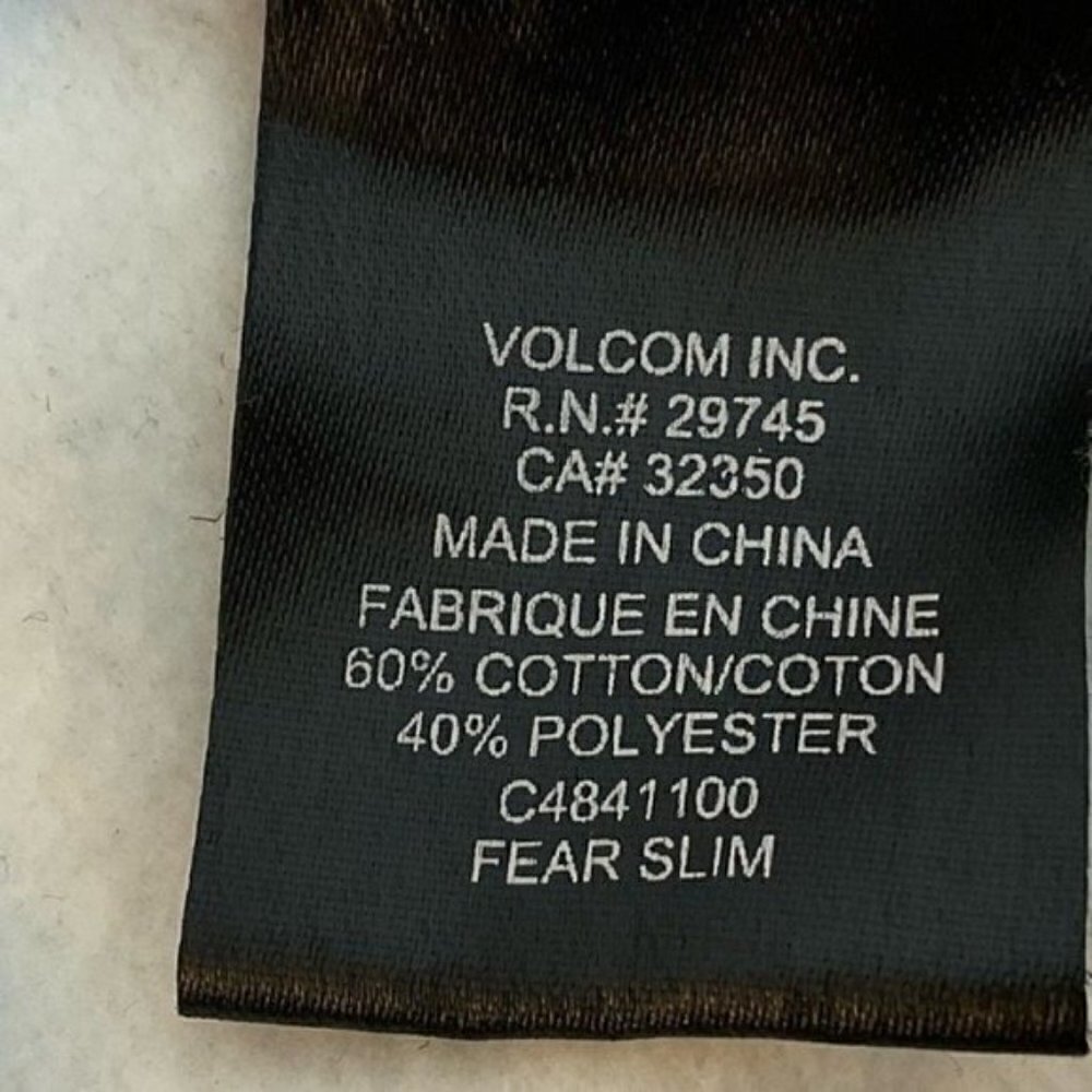 Volcom Fear Slim Pirate Full Zip Hoodie size XL Boys - Picture 11 of 11
